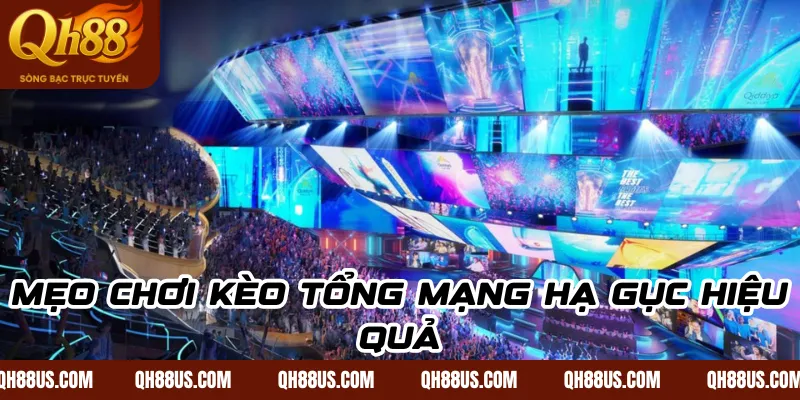 Mẹo chơi kèo tổng mạng hạ gục hiệu quả